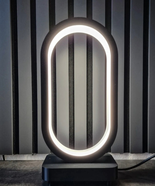 Lampara de mesa moderna LED