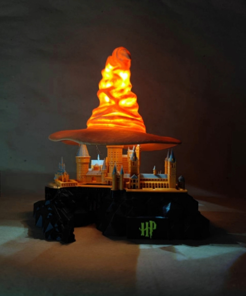 Lampara Castillo Hogwarts (Personalizable)