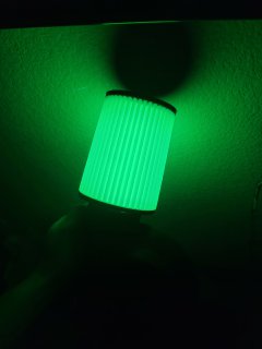 Green filter turbo lamp